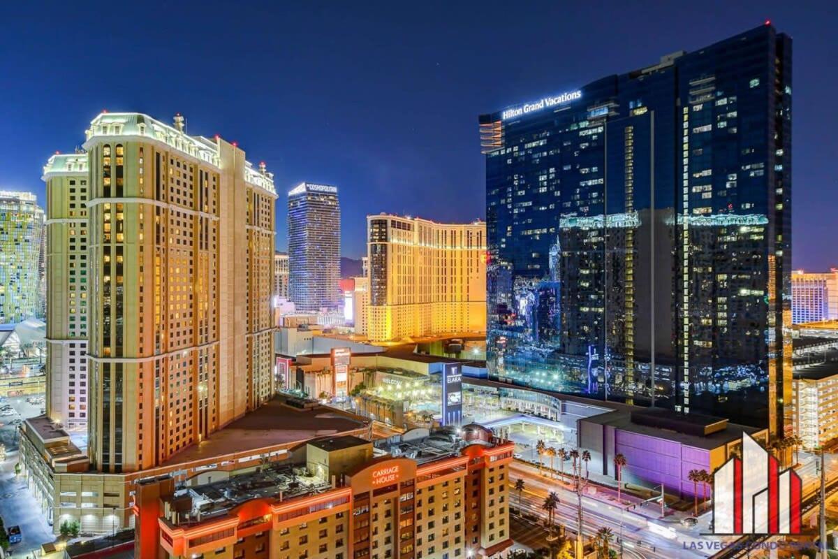 Mgm Signature-33-709 F1 Track & Strip View Balcony Las Vegas Buitenkant foto