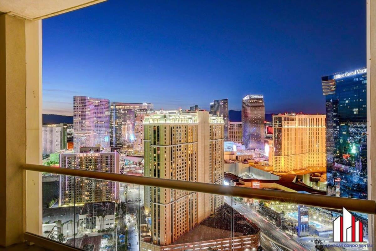 Mgm Signature-33-709 F1 Track & Strip View Balcony Las Vegas Buitenkant foto