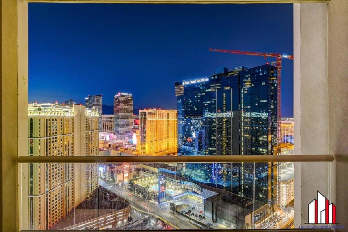 Mgm Signature-33-709 F1 Track & Strip View Balcony Las Vegas Buitenkant foto