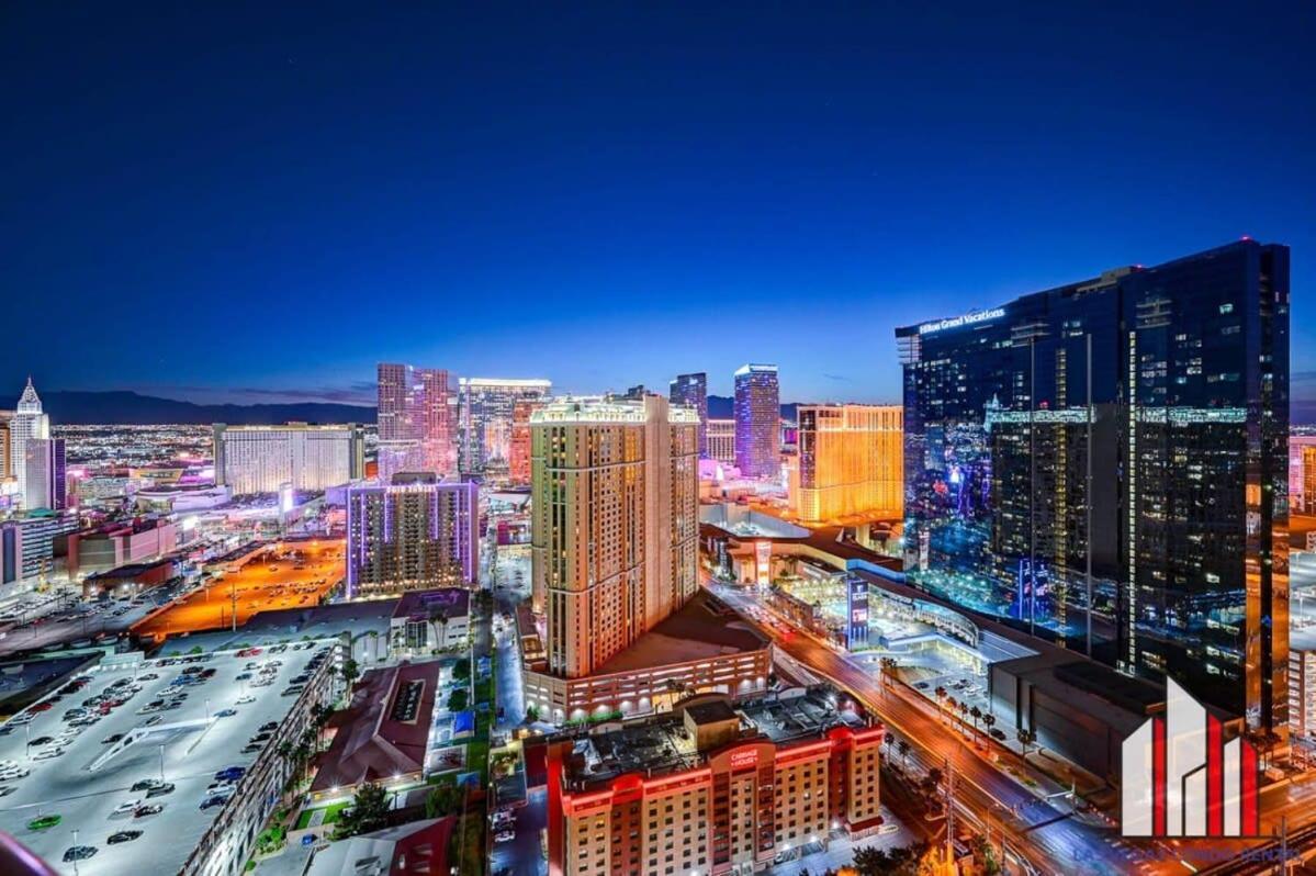 Mgm Signature-33-709 F1 Track & Strip View Balcony Las Vegas Buitenkant foto